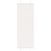 Roleta plisowana biała 70x200 cm Szerokość tkaniny 69,4 cm