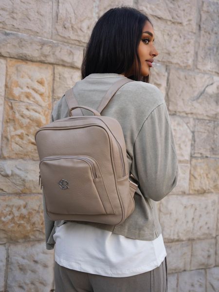plecak pu r-pl-29601-3660 d.beige zdjęcie 2