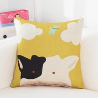 Poszewka na poduszkę dla dziecka Krówka 45x45cm