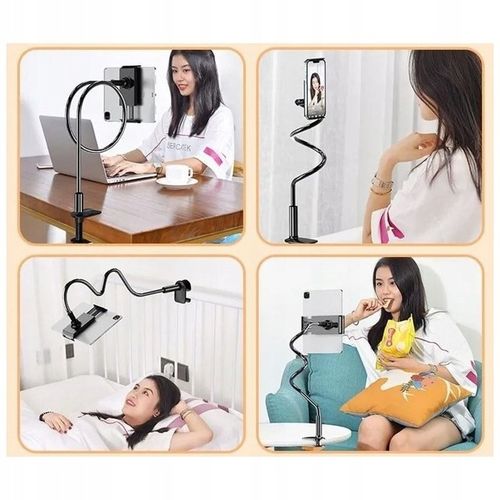 UCHWYT NA TABLET NA TELEFON STOJAK STATYW ELASTYCZNY MOCNY na Arena.pl