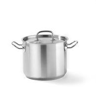 Garnek wysoki Kitchen Line z pokrywką 5 l śr. 200 x 160 h - Hendi 837207