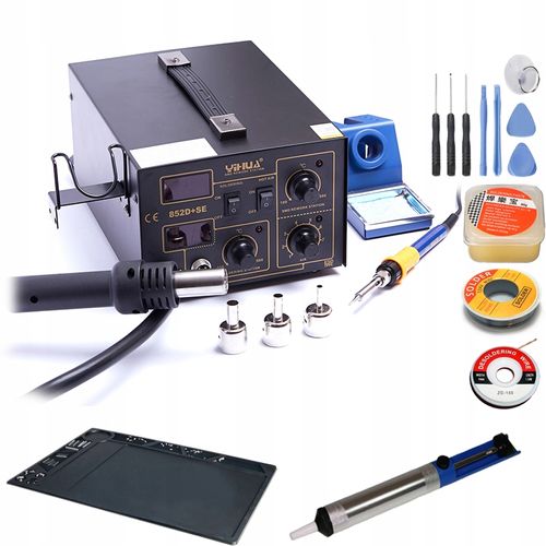 Stacja lutownicza 852D+SE KIT 4 na Arena.pl