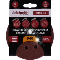 Ściernica lamelkowa cyrkonowa 125x22,23 P40 Schmith /10 szt.