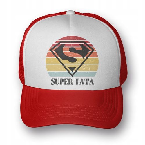 CZAPKA TRUCKER SUPER TATA PREZENT DZIEN OJCA na Arena.pl