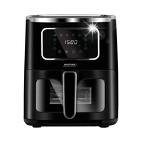 Frytkownica beztłuszczowa air fryer 5l czarna MPM MFR-09