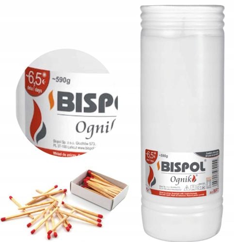 bispol - wkład zalewany ognik wp7 - 12 szt. na Arena.pl