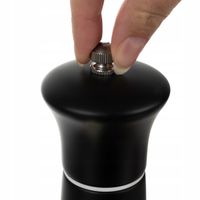 Młynek do Soli i Pieprzu Młynki Drewniane Mielenia Przypraw Ręczny Zestaw 2