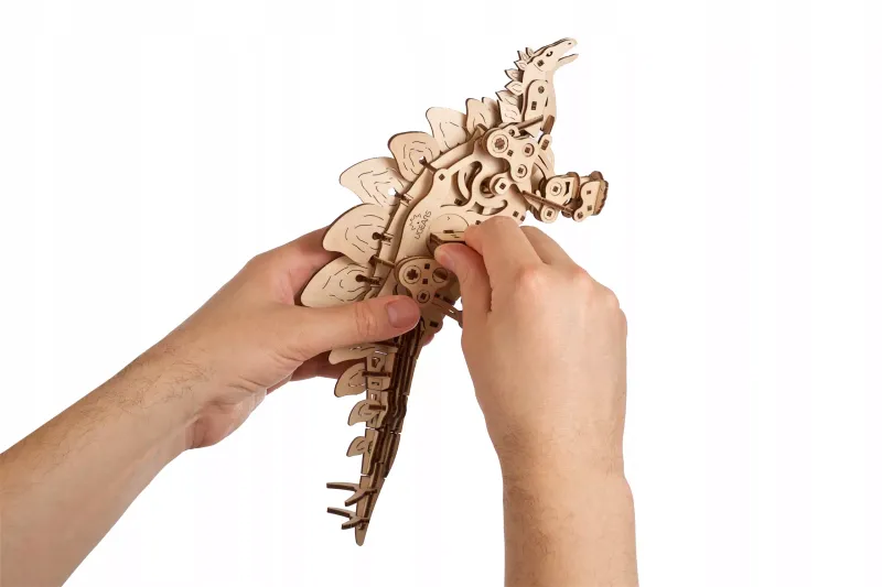 Puzzle 3D UGEARS Stegozaur zdjęcie 5