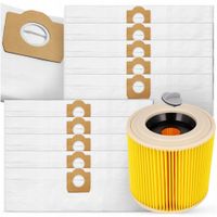 10x worki do odkurzacza Karcher WD3 WD2 SE4001 Plus KWD V-17 V-15 V12 filtr