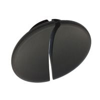 Uchwyty do mebli półokrągłe dębowe - 2 szt. ∅ 156 mm GD00246