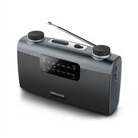 Muse | Przenośne radio | M-058R | AUX in | Czarny