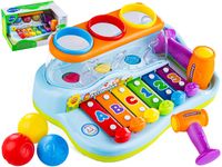 Organki, Cymbałki, Pianinko, Zabawka Edukacyjna + Piłeczki