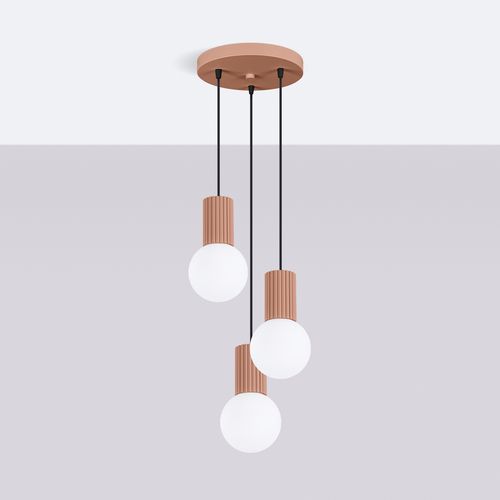 Lampa wisząca HALO 3P mocca na Arena.pl