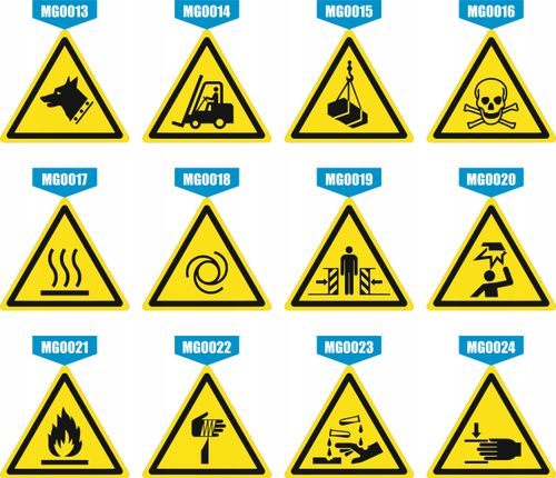 Znak Produkt wybuchowy grawerowana 10x10 cm dużo wzorów na Arena.pl