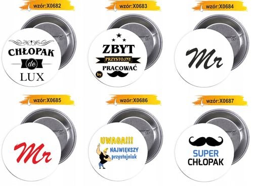 Przypinki buttony NAJLEPSZY TOWAR WE WSI na Arena.pl