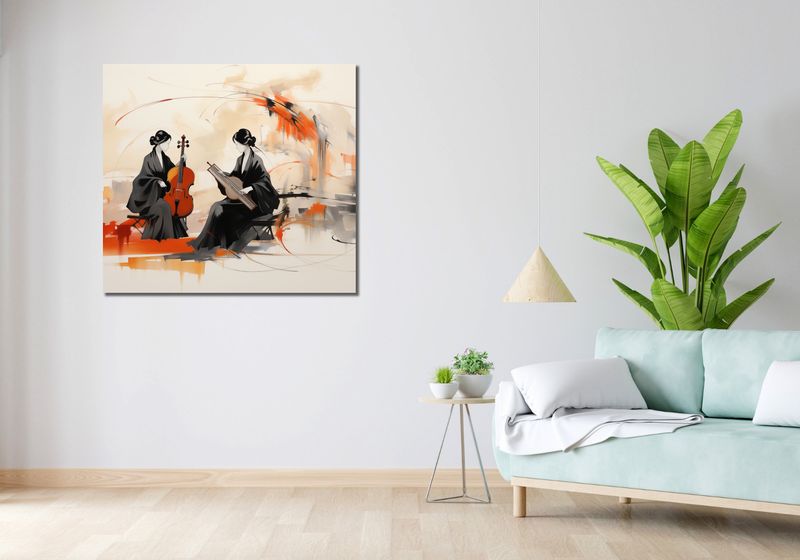 Obraz 100x90cm Harmonia Ciszy zdjęcie 2