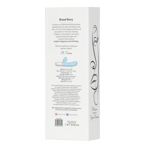 Silicone Vibrator 7 Powerful Modes - Flapping and 7 Thrusting Heating zdjęcie 4