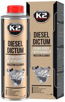 K2 DIESEL DICTUM - DO CZYSZCZENIA WTRYSKÓW USUWA OSADY Z WTRYSKIWACZY 500ML