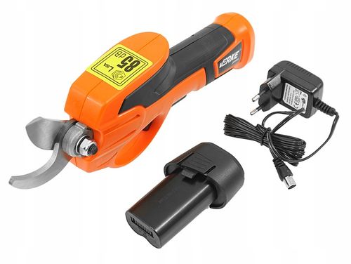 SEKATOR AKUMULATOROWY ELEKTRYCZNY NOŻYCE OGRODOWY AKU DO KWIATÓW KRZEWÓW na Arena.pl