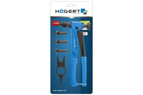 Nitownica Ręczna Nitów Zrywalnych Stalowych M3-M16 Högert Technik Ht2C180 Bhp Robocze na Arena.pl