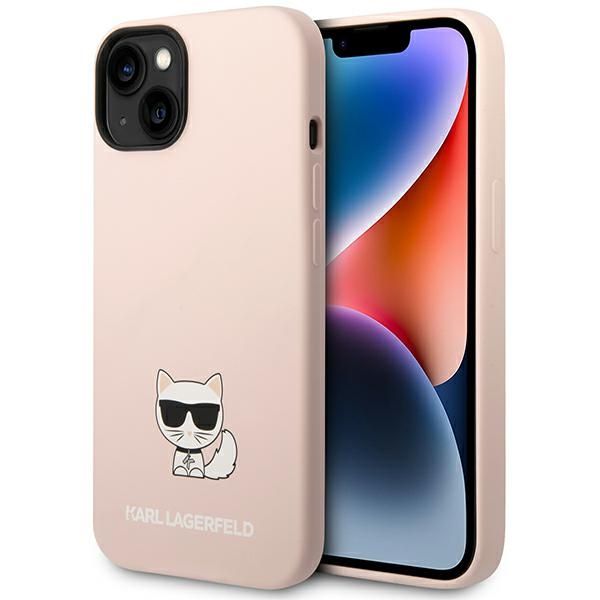 Etui Karl Lagerfeld do iPhone 15 Plus, iPhone 14 Plus, Różowy zdjęcie 1