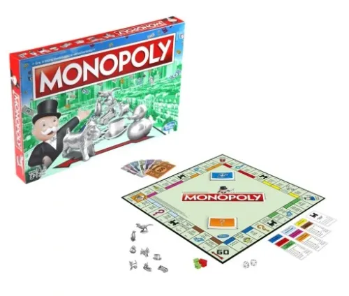 ORYGINALNA GRA MONOPOLY CLASSIC POLSKA HASBRO NEW na Arena.pl