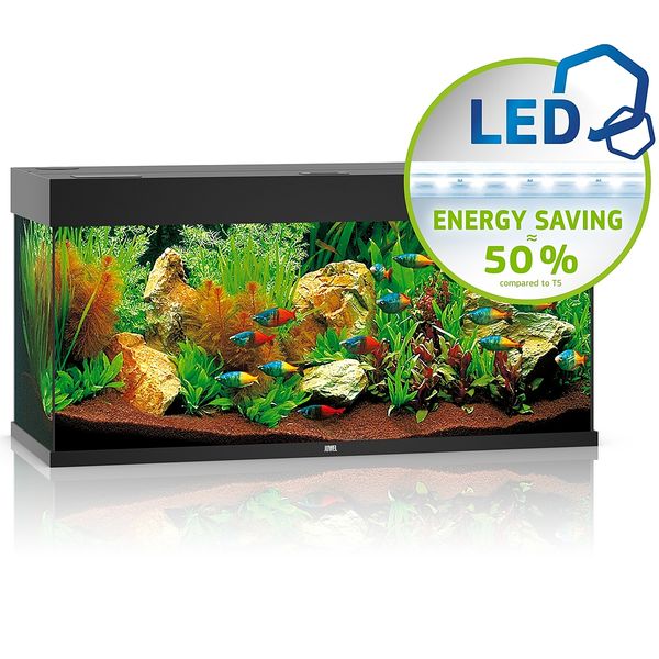 Juwel Rio 180 LED czarny - akwarium zdjęcie 1