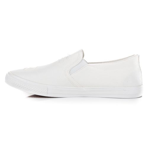 Białe trampki slip on r.37 na Arena.pl