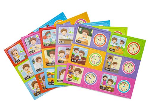 EDUKACYJNA GRA ZEGAR DO NAUKI GODZIN DLA DZIECI na Arena.pl