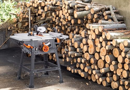 Piła Stołowa 3400w Krajzega Przecinarka Drewna Tarczowa Soft Start 4-b na Arena.pl