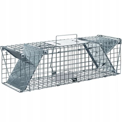 DUŻA PUŁAPKA NA KUNY SZCZURY LISY WYDRY ŁASICE ŻYWOŁAPKA ŁAPKA na Arena.pl