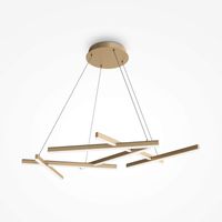 Ledowa lampa wisząca Line MOD016PL-L75MG4K LED 75W 4000K złota