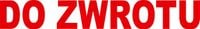 PIECZĄTKA - DO ZWROTU WYSYŁKI POPRAWKI