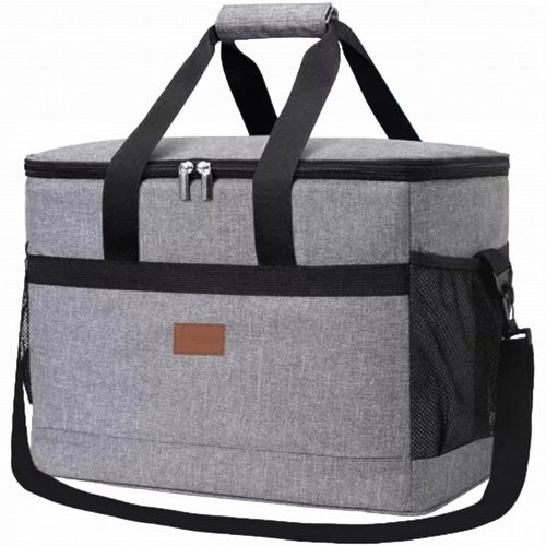 Torba Termiczna Duża Torba Termiczna na Plażę Piknik Szary Wycieczkę 40 l na Arena.pl