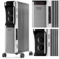 GRZEJNIK OLEJOWY ELEKTRYCZNY ENERGOOSZCZĘDNY TAURUS TERMOSTAT 9 ŻEBER 2000W