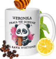Kubek Dla Weroniki Koleżanki Przyjaciółki Prezent Z Nadrukiem Biały 330Ml