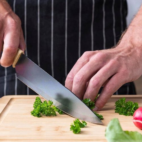 KOMPLET ZESTAW 4 NOŻY KUCHENNYCH + OBIERACZKA NOŻE KUCHENNE BARDZO OSTRE na Arena.pl