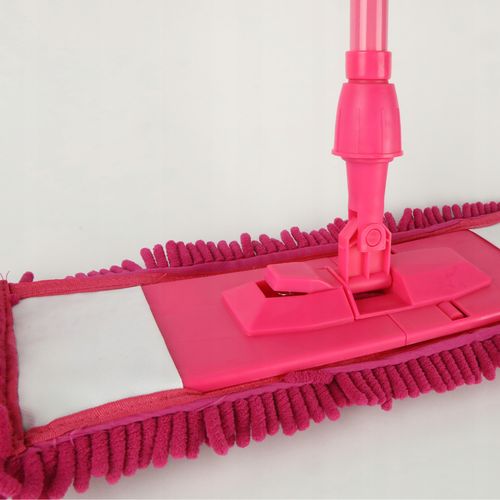 KPL TELESKOPOWY MOP RÓŻOWY + ZAPAS SZENILOWY PŁASKI ULTRA CHŁONNY BEZ SMUG na Arena.pl