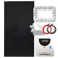 ZESTAW FOTOWOLTAICZNY 180W SOLARNY Z UCHWYTAMI MONTAŻOWYMI DO KAMPERA