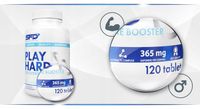SFD PLAY HARD 120 TAB LIBIDO TESTOSTERON TRIBULUS DLA MĘŻCZYZN ENERGIA CYNK