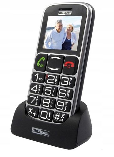 Telefon Komórkowy Maxcom Mm461Bb Dla Seniora na Arena.pl
