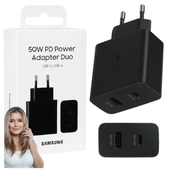 Samsung 50W Power Adapter Duo Ładowarka USB-C 2x USB-C Super Fast Charging