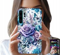 ETUI DO HUAWEI P30 PRO - KWIECISTE WZORY RÓŻEKWIATKI CASE + FOLIA