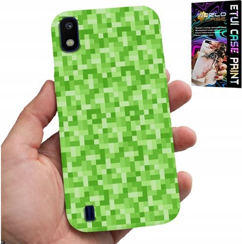 ETUI DO SAMSUNG A10 - WZORY Z GIER Z GRY PIKSEL PIKSELE PLECKI na Arena.pl