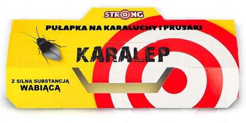 PUŁAPKA LEP NA KARALUCHY I PRUSAKI KARALEP STRONG Z SILNYM WABIKIEM 5 na Arena.pl