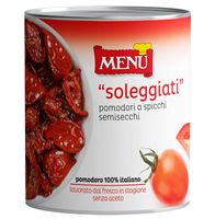 MENU' Pomidory podsuszane w słońcu w ćwiartkach "Soleggiati" 800 g
