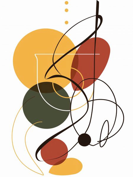Plakat 60x80cm Taniec Form i Barw zdjęcie 1