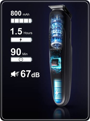 Trymer golarka maszynka do włosów do brody zarostu do golenia 6w1 Berdsen na Arena.pl