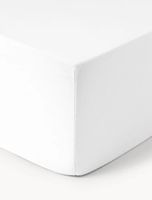 Prześcieradło z lnu z gumką na łóżko kontynentalne Airy 90 x 200 x 25 cm