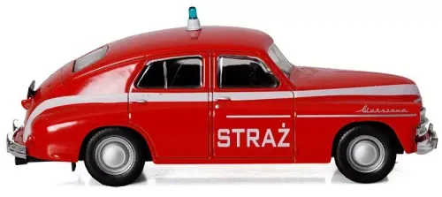 Kolekcja PRL-u. Warszawa M20, straż na Arena.pl